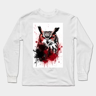 Great Horned Owl Long Sleeve T-Shirt